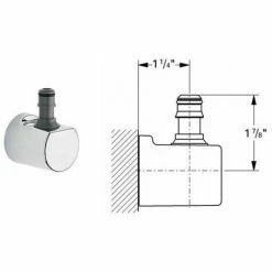 Grohe Relexa Grohclick Brausehalter Halter Chrom 28624000