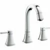 Grohe Grandera 3-Loch-Waschtischbatterie, DN 15, L-Size, Mit Ablaufgarnitur, Farbe: Chrom - 20389000 -GROHE Geschäft 16947848 1