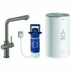 Grohe Armatur Und Boiler Red Duo M-Size L-Auslauf Hard Graphite Geb., 30327AL1 -GROHE Geschäft 17995771 1