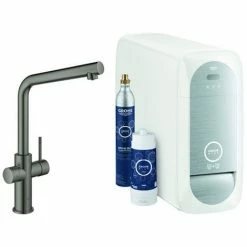 Grohe Blue Home Starter Kit 31454 Bluetooth/WIFI L-Ausl. Hard Graphite Geb, 31454AL1