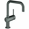 Grohe Einhand-SPT-Batterie Minta 32488 DN15 U-Auslauf Hard Graphite, 32488A00 -GROHE Geschäft 17995796 1