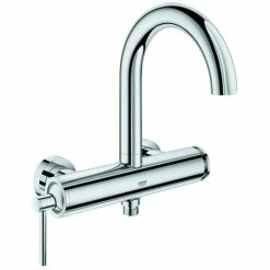 Grohe Einhand-Wannenarmatur Atrio 32652 Wandmontage Chrom, 32652003