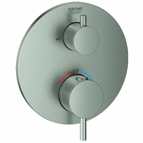 Grohe THM-Wannenbatterie Atrio 24138 FMS für 35600 2-Wege-Umstellung supersteel, 24138DC3 Grohe THM-Wannenbatterie Atrio 24138 FMS Für 35600 2-Wege-Umstellung Supersteel, 24138DC3 -GROHE Geschäft 18630175 1