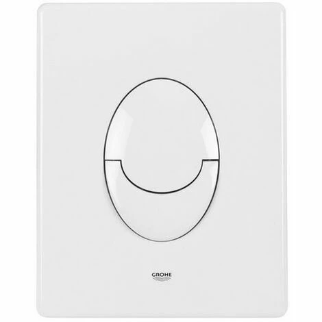 Grohe WC Betätigungsplatte Start & Stopp, 2-Mengenfunktion Toilettenspülung Weiß 3 Grohe WC Betätigungsplatte Start & Stopp, 2-Mengenfunktion Toilettenspülung Weiß