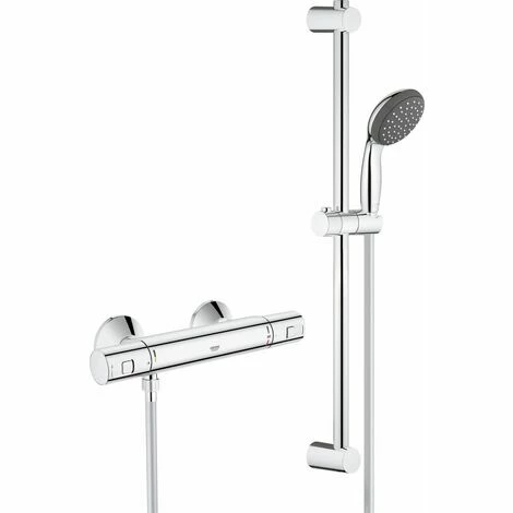 Grohe Brausestangenset Precision Start inkl. Thermostat Grohe Brausestangenset Precision Start Inkl. Thermostat -GROHE Geschäft 20340745 1
