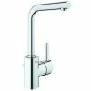 Grohe Einhebelmischer Waschtischarmatur Concetto 23739 L-Size L-Auslauf Chrom, 23739002 -GROHE Geschäft 23036107 1