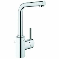 Grohe Einhebelmischer Waschtischarmatur Concetto 23739 L-Size L-Auslauf Chrom, 23739002