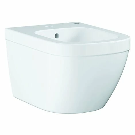 Grohe Euro Keramik Wandbidet, †berlauf, 1 Hahnloch, Wandmontage, Befestigungsset Grohe Euro Keramik Wandbidet, †berlauf, 1 Hahnloch, Wandmontage, Befestigungsset -GROHE Geschäft 24835389 1