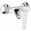 Grohe Duscharmatur Swift, 33291, Einhandmischer Für Brause Mit Keramikkartusche, Geschlossenem Hebel & Verdeckten S-Anschlüssen, Chrom, 09188 6 -GROHE Geschäft 24887704 1