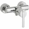 Grohe Duscharmatur Feel, 32270000, Einhandmischer Für Brause, Mengenbegrenzung, Rückflussverhinderer, SilkMove Keramikkartusche, StarLight Oberfläche, Chrom, 09427 6 -GROHE Geschäft 24887705 1