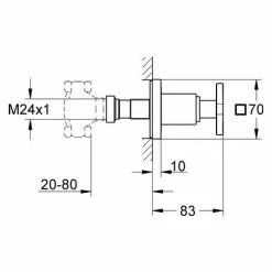 Grohe Allure Unterputzventil Oberbau - 19334000 -GROHE Geschäft 25038572 3