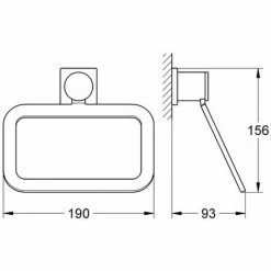 Grohe Allure Handtuchring Chrom - 40339000 -GROHE Geschäft 25038786 3