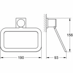 Grohe Allure Handtuchring Chrom - 40339000 -GROHE Geschäft 25038786 5