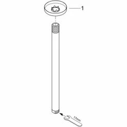 Grohe Rainshower Deckenauslass 292 Mm 28497000 - 28497000 -GROHE Geschäft 25039366 4
