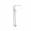 Grohe Essence Einhand-Wannenbatterie Bodenmontage DN 15, Bodenmontage, Ausladung 277mm, Farbe: Supersteel - 23491DC1 -GROHE Geschäft 25039763 1