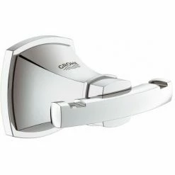Grohe Grandera Bademantelhaken, Farbe: Chrom / Gold - 40631IG0