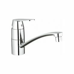 Grohe Eurosmart Cosmopolitan Einhand-Spültischbatterie, DN 15, Flacher Auslauf, Für Vor-Fenster-Montage, Chrom - 31170000
