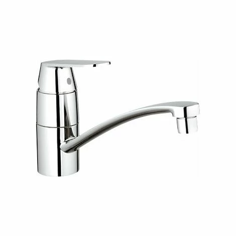 Grohe Eurosmart Cosmopolitan Einhand-Spültischbatterie, DN 15, flacher Auslauf, für Vor-Fenster-Montage, chrom - 31170000 Grohe Eurosmart Cosmopolitan Einhand-Spültischbatterie, DN 15, Flacher Auslauf, Für Vor-Fenster-Montage, Chrom - 31170000 -GROHE Geschäft 25040428 1
