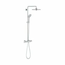 Grohe Euphoria System 260 Duschsystem Mit Thermostat-Wannenbatterie, Wandmontage, Schwenkbarer Duscharm - 26114001