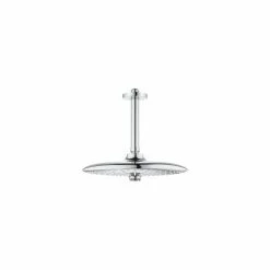 Grohe Euphoria 260 Kopfbrauseset Deckenauslass 142 Mm, 3 Strahlarten, GROHE EcoJoy Durchflusskonstanthalter - 26461000