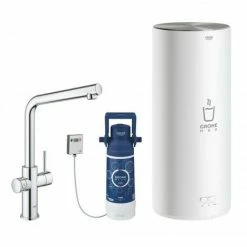 Grohe Red Duo Armatur Und Boiler Größe L, L- Auslauf, Farbe: Chrom - 30325001