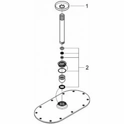 Grohe Kopfbrause-Set Rainshower Veris 300 Regendusche Deckendusche -GROHE Geschäft 25129545 3