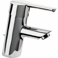 Grohe Waschtischarmatur Feel, 32557000, Einhandmischer Für Waschtisch Mit SilkMove Keramikkartusche, StarLight Oberfläche, Mengenbegrenzung, Schnell-Montage-System, Chrom, 09426 9