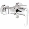 Grohe Duscharmatur Wave Cosmopolitan, 23208000, Einhandmischer Für Brause Mit Mengenbegrenzung, Rückflussverhinderer, StarLight Oberfläche, Chrom, 09611 9 -GROHE Geschäft 26286894 1