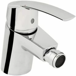 Grohe Bidetarmatur Start, 32560, StarLight Oberfläche, QuickFix, 35 Mm Keramikkartusche Mit Temperaturbegrenzer, Mengenbegrenzung, Kugelgelenk, Chrom, 09714 7