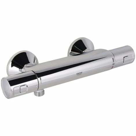 Grohe Duscharmatur Precision Start, 34594000, Thermostatbatterie für Brause, StarLight Oberfläche, TurboStat Kartusche mit Dehnstoff-Thermoelement, EcoJoy Wasserspar-Technologie, Chrom, 09715 4 Grohe Duscharmatur Precision Start, 34594000, Thermostatbatterie Für Brause, StarLight Oberfläche, TurboStat Kartusche Mit Dehnstoff-Thermoelement, EcoJoy Wasserspar-Technologie, Chrom, 09715 4 -GROHE Geschäft 26286937 1