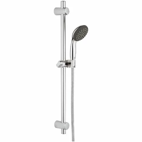 Grohe Duschset Vitalio Start 1, 27942000, Brausegarnitur mit Handbrause, Wandstange (60 cm), Brauseschlauch (175 cm), StarLight Oberfläche, CoolTouch Sicherheitsgehäuse, Chrom, 20851 2 Grohe Duschset Vitalio Start 1, 27942000, Brausegarnitur Mit Handbrause, Wandstange (60 Cm), Brauseschlauch (175 Cm), StarLight Oberfläche, CoolTouch Sicherheitsgehäuse, Chrom, 20851 2 -GROHE Geschäft 26287024 1