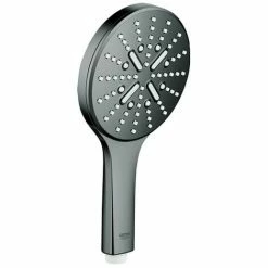 GROHE Handbrause Rainshower 130 SmartActive 26574 9,5l Hard Graphite, 26574A00