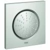 GROHE Seitenbrause Rainshower F-Series 5'' 27251 Mit EBK Supersteel, 27251DC0