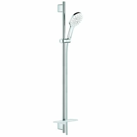 GROHE Brausestangenset Rainshower 130 SmartActive 26578 900mm moon white/chrom, 26578LS0 GROHE Brausestangenset Rainshower 130 SmartActive 26578 900mm Moon White/chrom, 26578LS0 -GROHE Geschäft 26325704 1