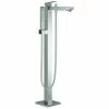 GROHE EH-Wannenbatterie Eurocube 23672_1 Fertigmontageset Bodenmontage Supersteel, 23672DC1 -GROHE Geschäft 26325920 1