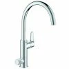 GROHE EH-SPT-Batterie GROHE Blue Pure BauCurve 31723 C-Auslauf Chrom, 31723000 -GROHE Geschäft 26326139 1