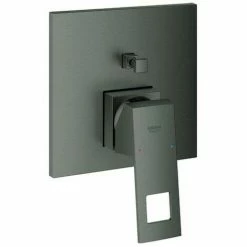 GROHE EH-Wannenbatterie Eurocube 24062 FMS Für 35600 Hard Graphite Gebürstet, 24062AL0
