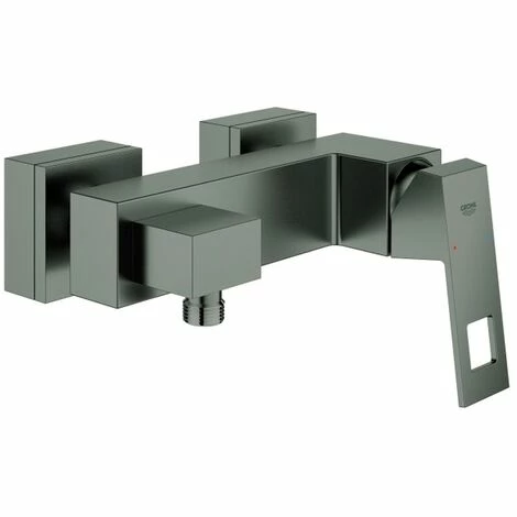 GROHE EH-Brausebatterie Eurocube 23145 Wandmontage hard graphite gebürstet, 23145AL0 GROHE EH-Brausebatterie Eurocube 23145 Wandmontage Hard Graphite Gebürstet, 23145AL0 -GROHE Geschäft 26326609 1