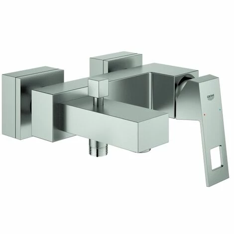 GROHE EH-Wannenbatterie Eurocube 23140 Wandmontage eigensicher supersteel, 23140DC0 GROHE EH-Wannenbatterie Eurocube 23140 Wandmontage Eigensicher Supersteel, 23140DC0 -GROHE Geschäft 26326745 1