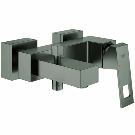 GROHE EH-Wannenbatterie Eurocube 23140 Wandmontage hard graphite gebürstet, 23140AL0 GROHE EH-Wannenbatterie Eurocube 23140 Wandmontage Hard Graphite Gebürstet, 23140AL0 -GROHE Geschäft 26326807 1