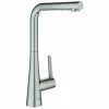 GROHE EH-Spültischbatterie Zedra 32553_2 L-Auslauf Auszb. Spülbrause Supersteel, 32553DC2 -GROHE Geschäft 26326824 1