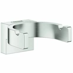 GROHE Bademantelhaken Selection 41049 Doppelt Supersteel, 41049DC0