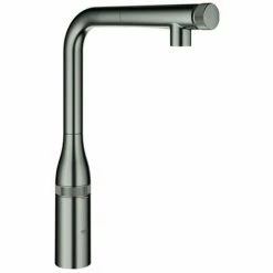 GROHE SPT-Batterie Essence Smart Control 31615 Azb. Spülbrause Hard Graphite Gebürstet, 31615AL0