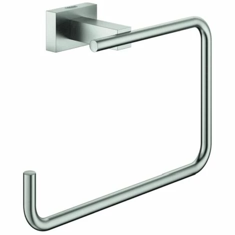 GROHE Handtuchring Essentials Cube 40510_1 Metall supersteel, 40510DC1 GROHE Handtuchring Essentials Cube 40510_1 Metall Supersteel, 40510DC1 -GROHE Geschäft 26329392 1