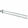 GROHE Handtuchhalter Essentials Cube 40624_1 2-armig 439mm Supersteel, 40624DC1 -GROHE Geschäft 26331312 1