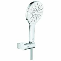 GROHE Wandhalterset RSH 130 SmartActive 26580 9,5l Verstellbar Moon White/chrom, 26580LS0
