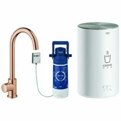 Grohe Standventil Und Boiler Red Mono M-Size C-Auslauf Warm Sunset, 30085DA1