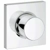 Grohe Unterputzventil GrohTherm F 27623 1-fach Für Einbaubox 35028000 Chrom, 27623000 -GROHE Geschäft 26557125 1