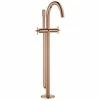 Grohe Zweigriff-Wannenbatterie Atrio 25044 FMS Bodenmontag Kreuz-Griff Warm Sunset, 25044DA3 -GROHE Geschäft 26557810 1
