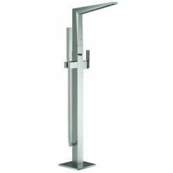 Grohe Einhand Wannenbatterie Allure Brilliant 23119 FMS Bodenmontage Supersteel, 23119DC0